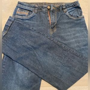 Prana dark wash straight leg jeans